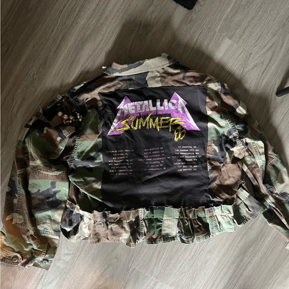 Custom Camo jacket Womens small - Picture 2 of 2